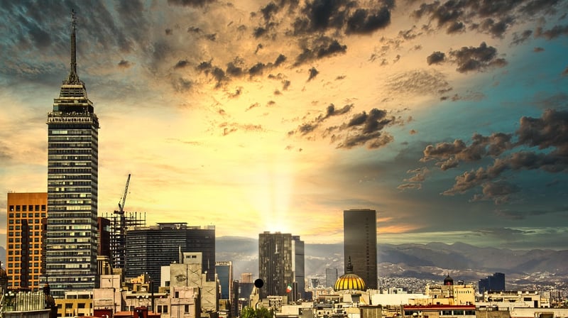 Mexico City Urban Landscape